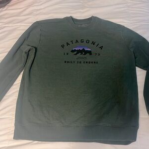 L Forrest Green Patagonia Pullover